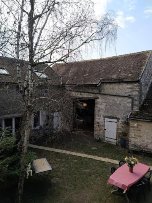 Superbe Appartement Dans Charmant Corps De Ferme Acheres-la-Foret Zewnętrze zdjęcie