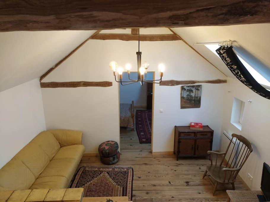 Superbe Appartement Dans Charmant Corps De Ferme Acheres-la-Foret Zewnętrze zdjęcie