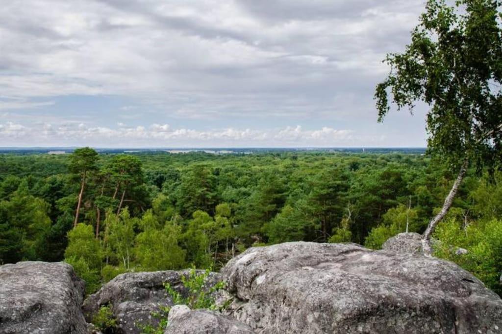 Superbe Appartement Dans Charmant Corps De Ferme Acheres-la-Foret Zewnętrze zdjęcie